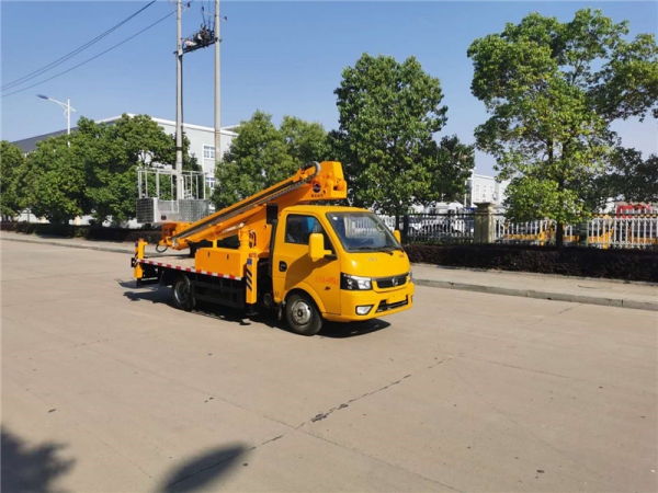 國(guó)六23S蓝牌东风涂逸单排高空作业车